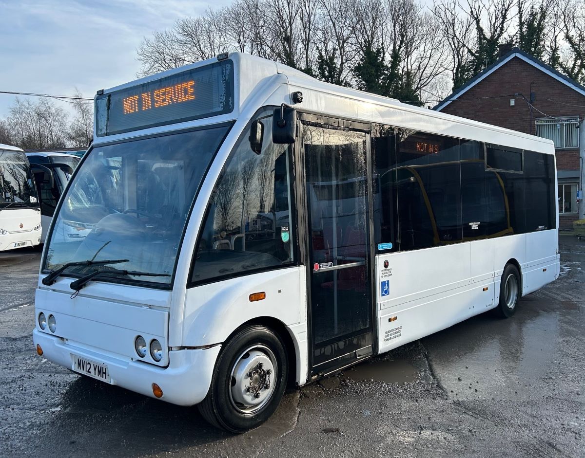 2012 Optare Solo Slimline. 7.8m, 27 seats.